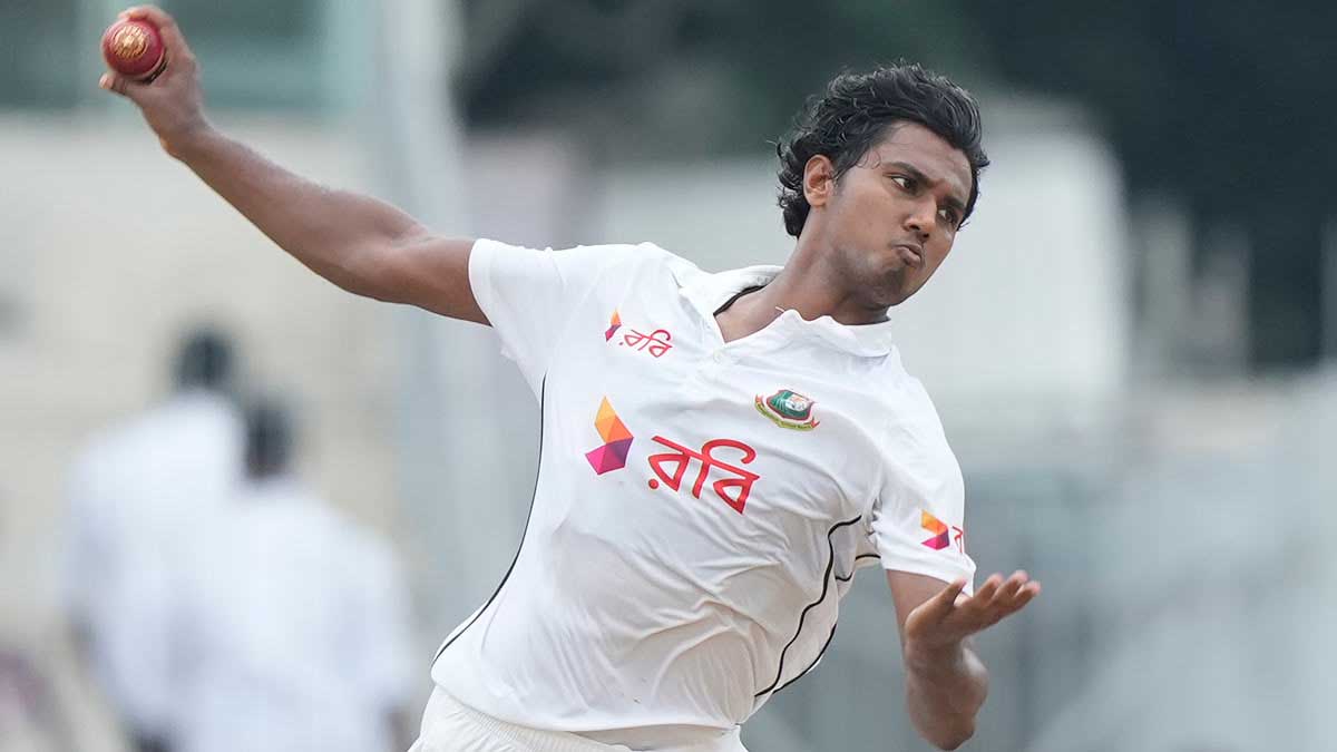 Hasan Mahmud Rising Bangladeshi pacer stuns India in Chennai Test!