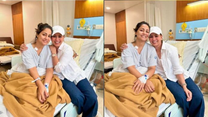 Hina Khan returns to hospital for chemotherapy, shares heartfelt photo.