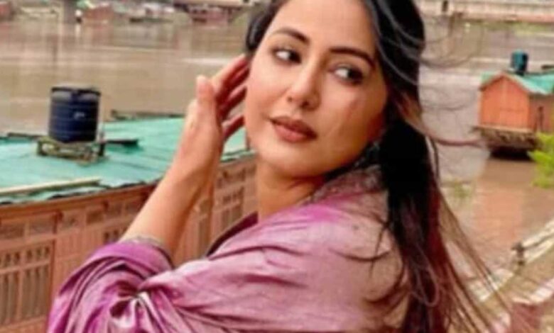 Hina Khan shows love for Kashmir in her battle against cancer