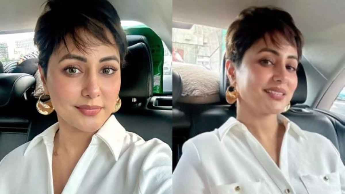 Hina Khan's emotional wedding amid cancer treatment 'No more worries.