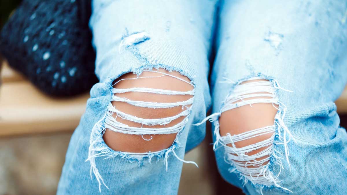 Horrible punishment for wearing torn jeans!