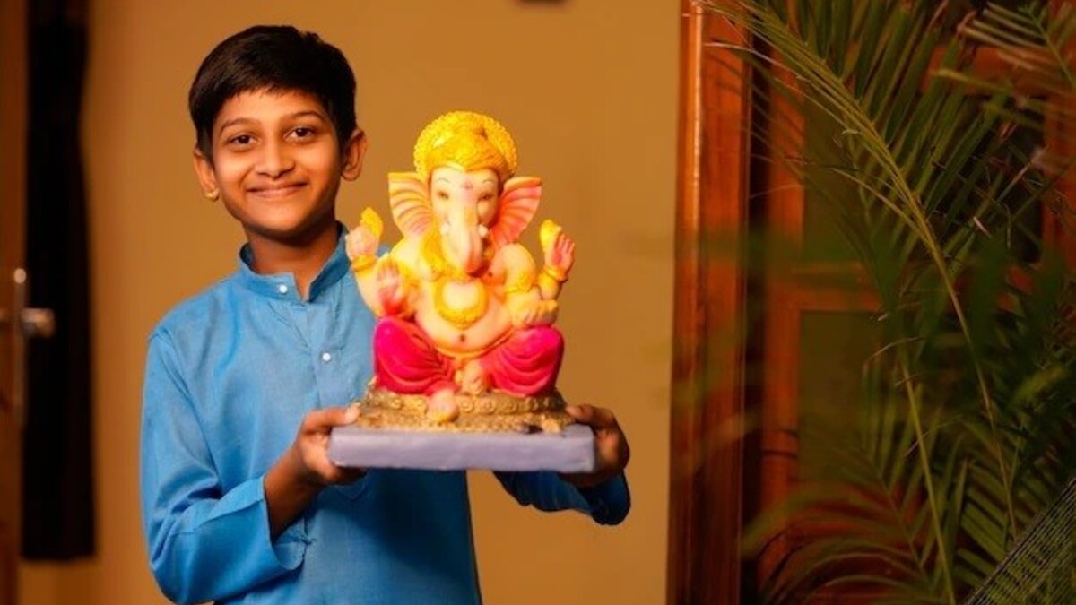 How to set up ganesh chaturthi at home