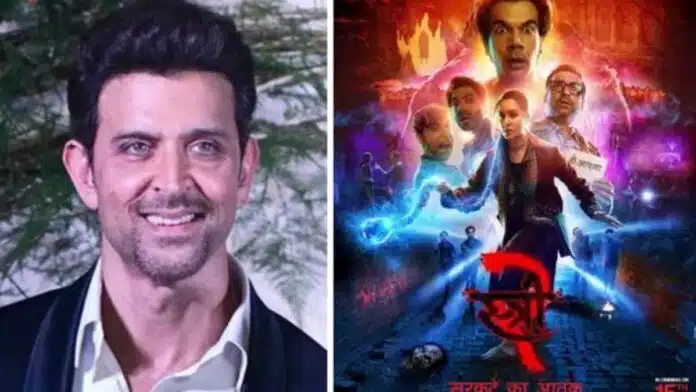 Hrithik Roshan congratulates on the success of Stree 2!