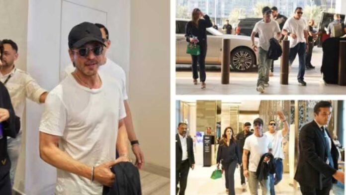 IIFA 2024 Shah Rukh Khan makes a stylish arrival