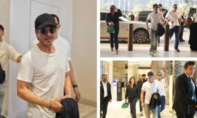 IIFA 2024 Shah Rukh Khan makes a stylish arrival