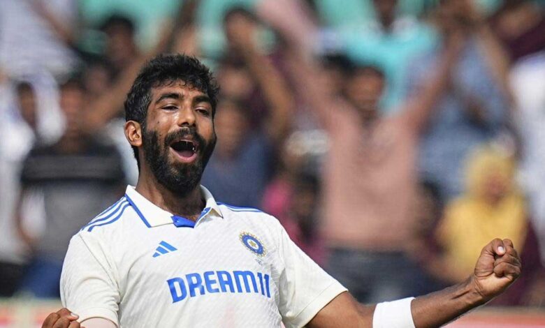 Jasprit Bumrah became the 10th Indian bowler to reach 400 international wickets