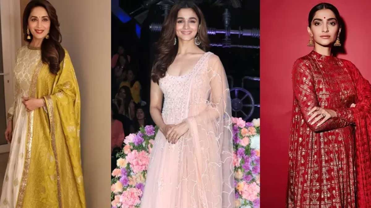 Karwa Chauth 2024: Get a royal look with these multi-coloured suits!