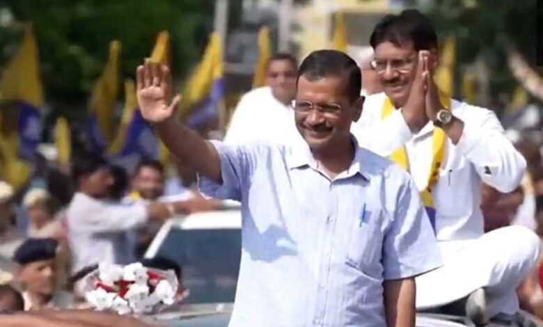 Kejriwal announced his five guarantees in Haryana
