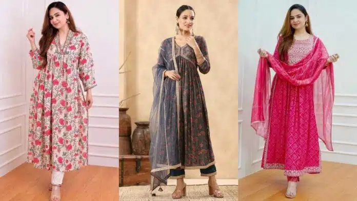 Leave the era of heavy kurtis! Naira Cut Kurti, rich look