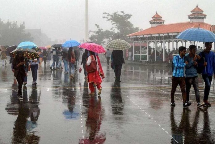 Light to moderate rain in Himachal Pradesh