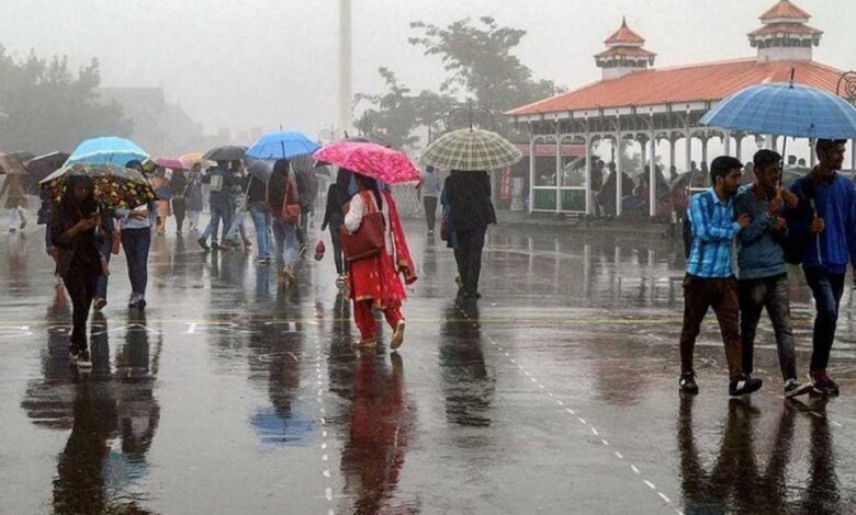Light to moderate rain in Himachal Pradesh