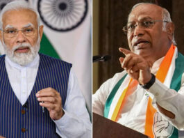 Mallikarjun Kharge made a scathing attack on PM Modi over the violence in Manipur