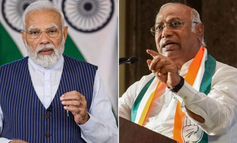 Mallikarjun Kharge made a scathing attack on PM Modi over the violence in Manipur