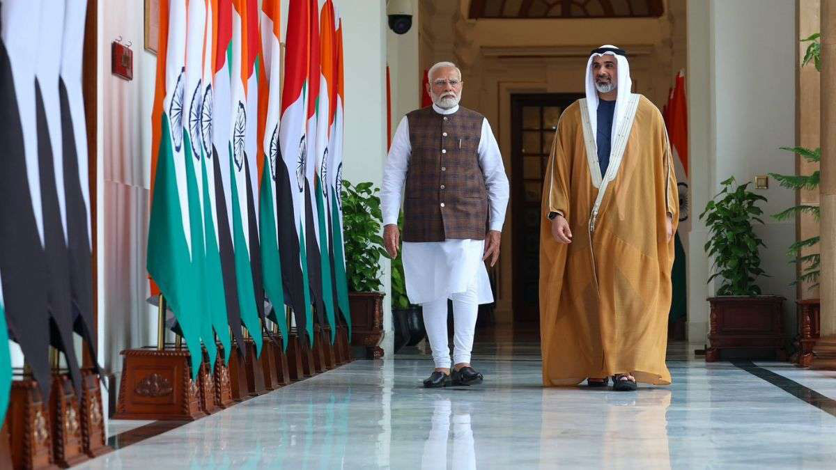 Meeting between PM Modi and Crown Prince of Abu Dhabi