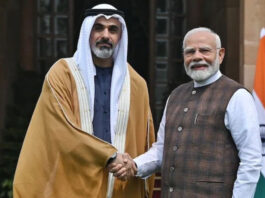 Meeting between PM Modi and Crown Prince of Abu Dhabi