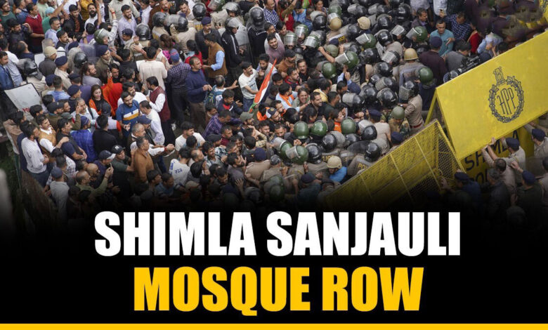 Muslim committee urged to demolish the illegal construction of part of Sanjauli mosque in Shimla