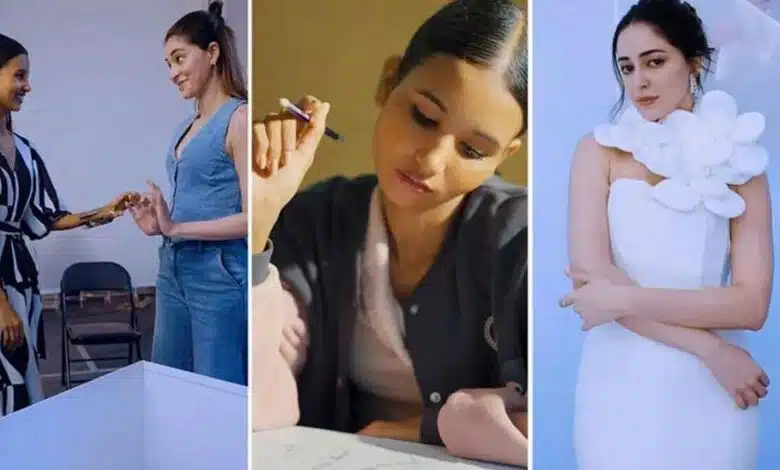 Nancy Tyagi designed stunning dress for Ananya Panday's 'Call Me Bay' launch