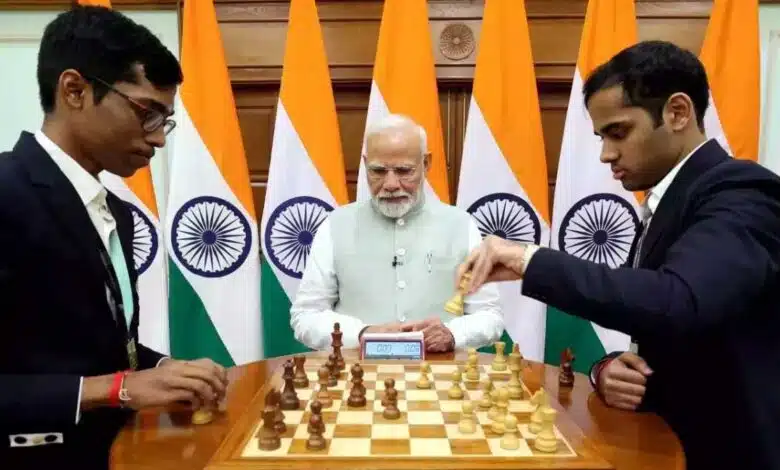 Narendra Modi's campaign Chess in schools!