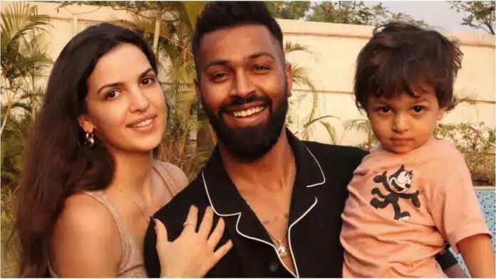 Natasa Stankovic drops off son Agastya at dad Hardik Pandya's home as she returns to Mumbai