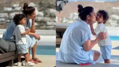 Nayanthara Enjoys Blissful Moments with Twins Uyir-Ulag in Greece!