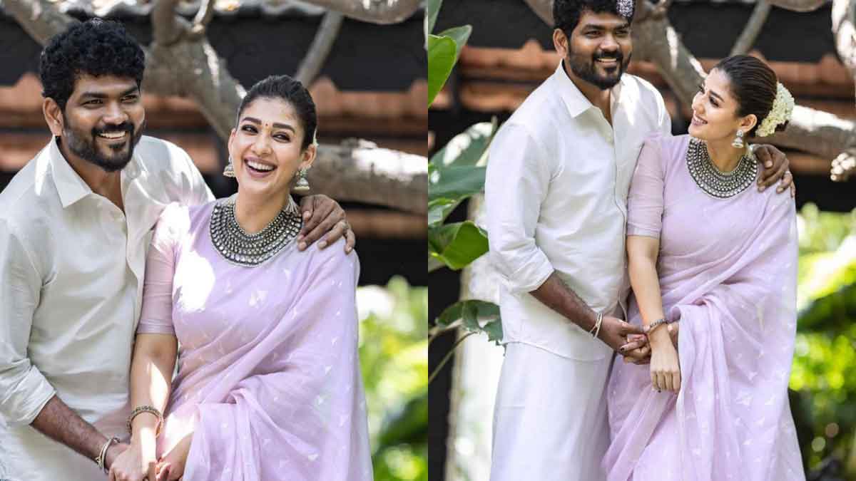 Nayanthara and Vignesh Shivan welcome Bappa on Ganesh Chaturthi