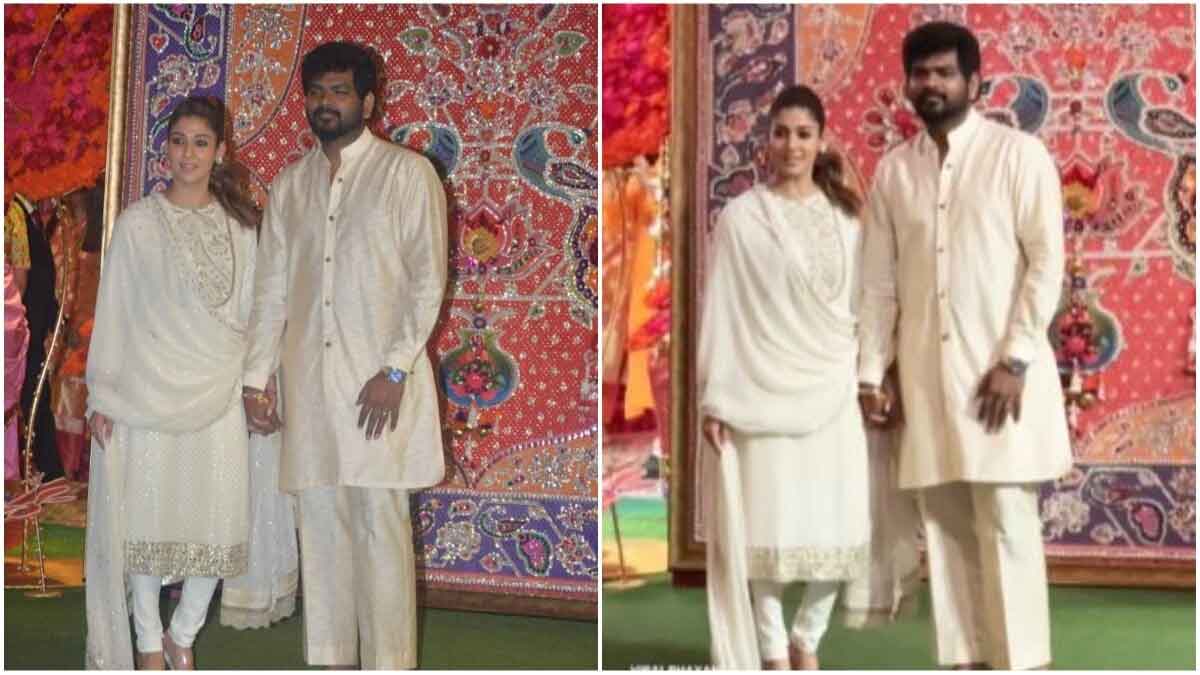 Nayanthara and Vignesh Shivan welcome Bappa on Ganesh Chaturthi