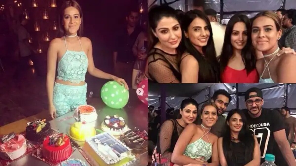 Nia Sharma celebrates her 34th birthday with three delicious cakes