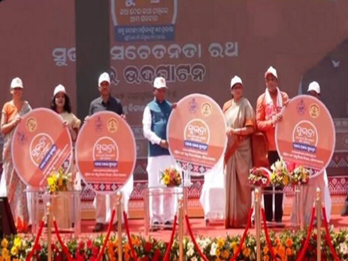 Odisha CM Mohan Charan Majhi flagged off Subhadra Awareness Van