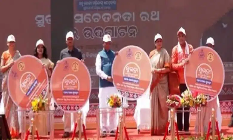 Odisha CM Mohan Charan Majhi flagged off Subhadra Awareness Van