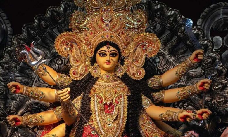 On October 11th, Maha Ashtami and Maha Navami, Mother will arrive on a palanquin