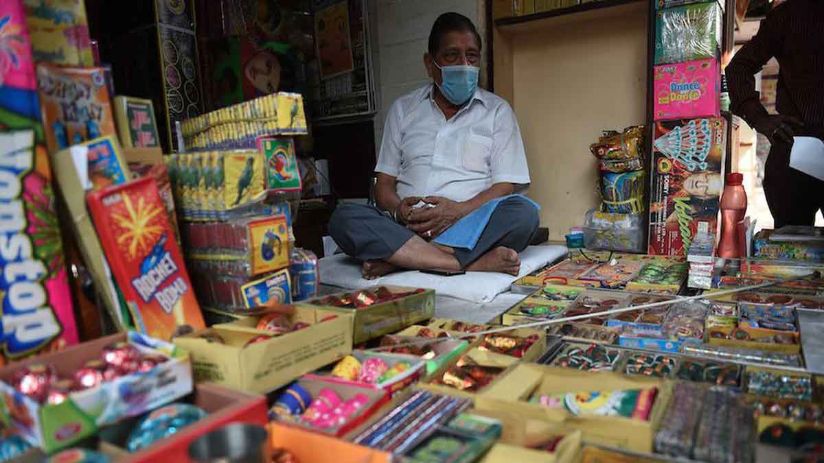 One person arrested for keeping firecrackers without license in delhi