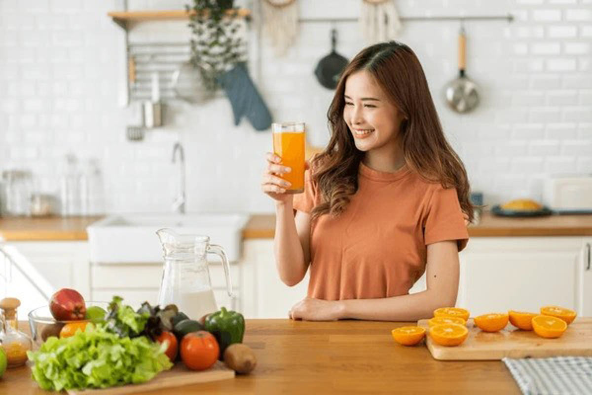 Orange Juice is a treasure of freshness and health