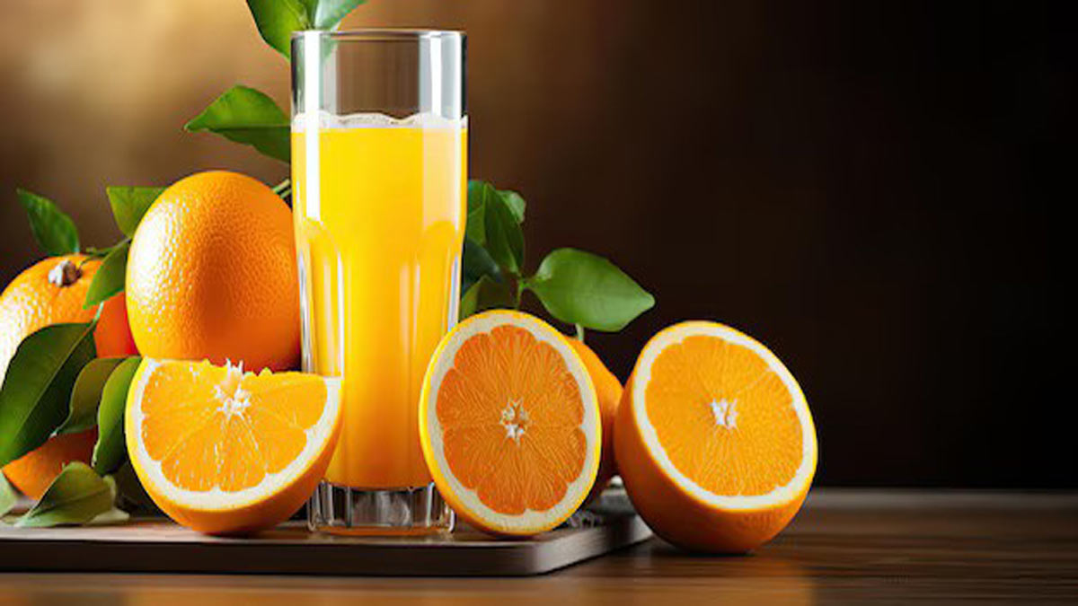 Orange Juice is a treasure of freshness and health