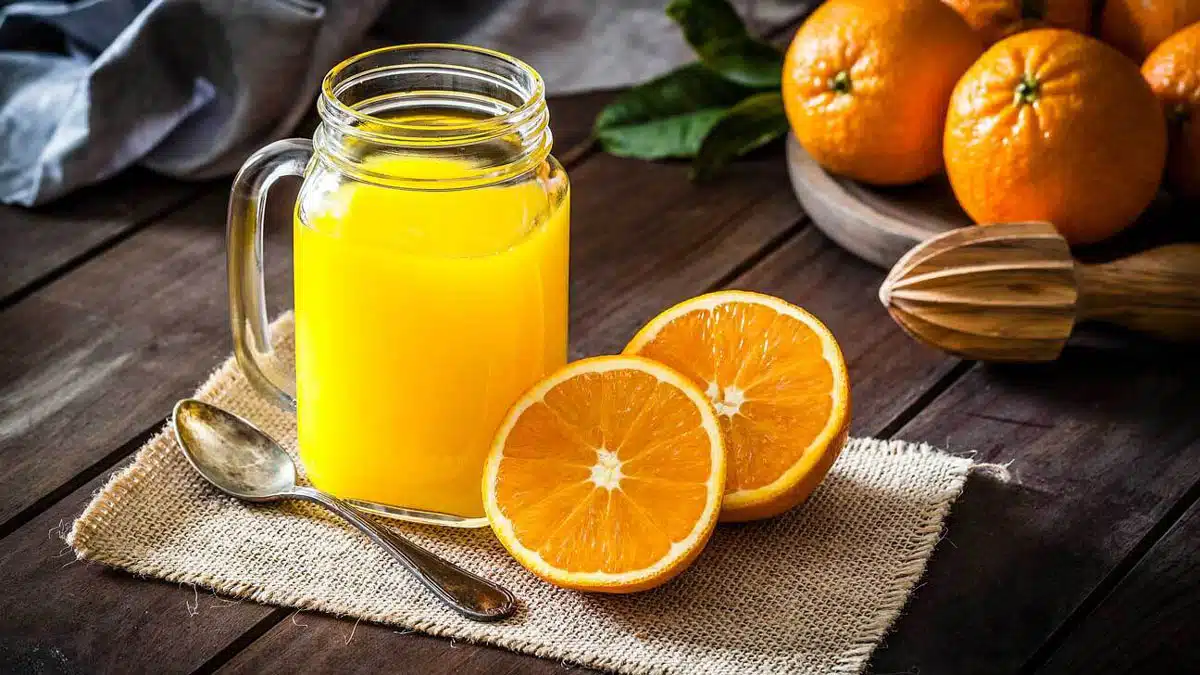 Orange Juice is a treasure of freshness and health