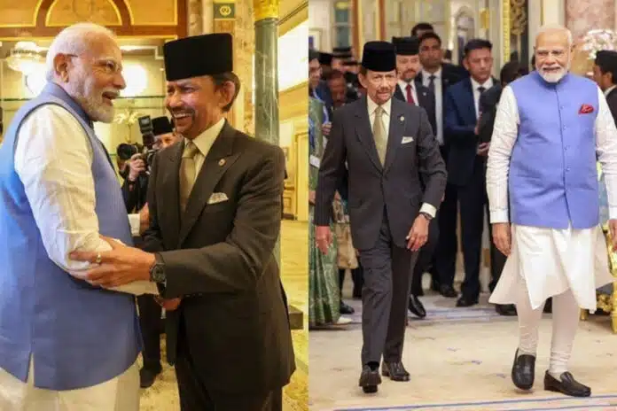 PM Modi held bilateral talks with the Sultan of Brunei