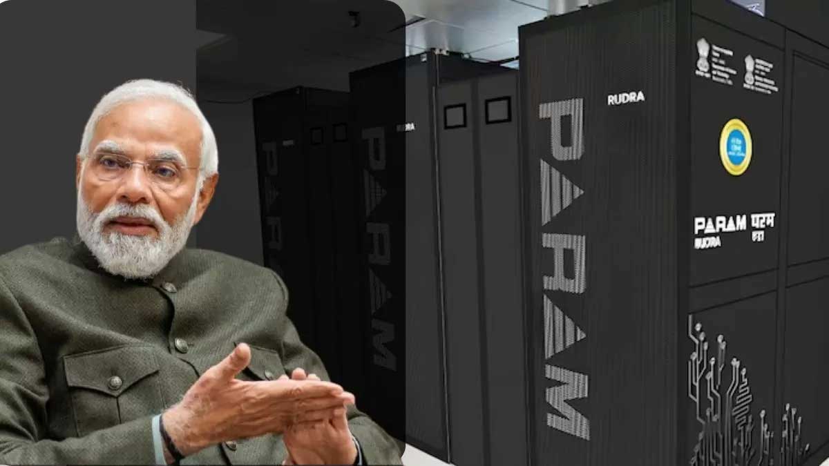 PM Modi launched 3 indigenous Param Rudra supercomputers made at a cost of Rs 130 crore