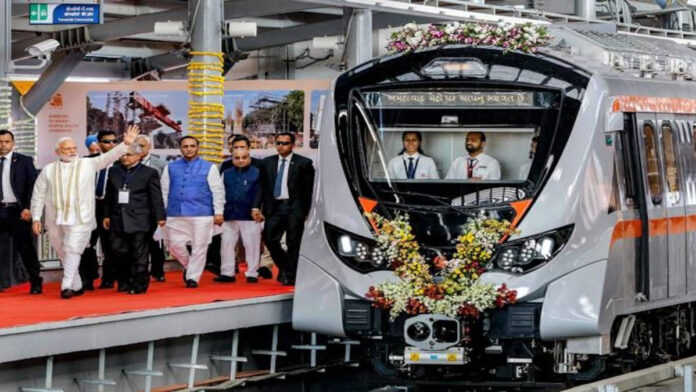 PM Modi will inaugurate the 2nd phase of Ahmedabad Metro