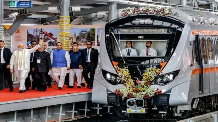 PM Modi will inaugurate the 2nd phase of Ahmedabad Metro