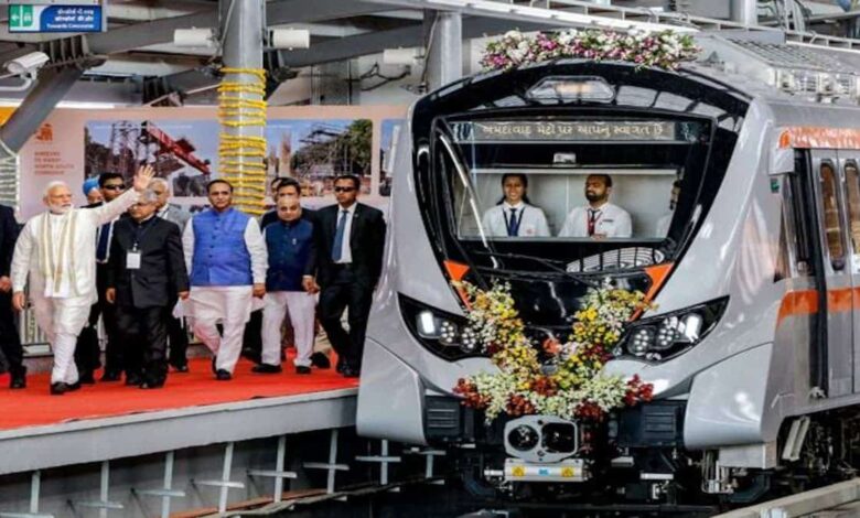 PM Modi will inaugurate the 2nd phase of Ahmedabad Metro