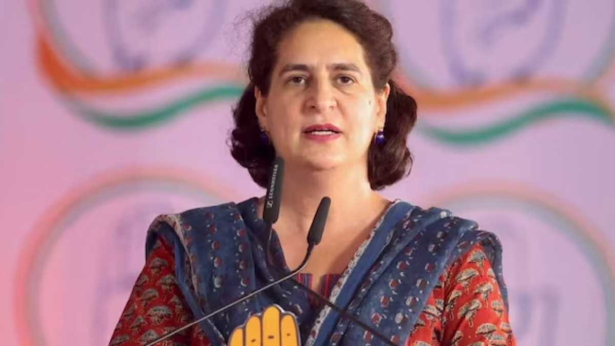 Priyanka Gandhi's helicopter stopped Congress's allegation!