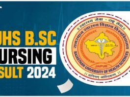 RUHS BSC Nursing Result 2024 Released