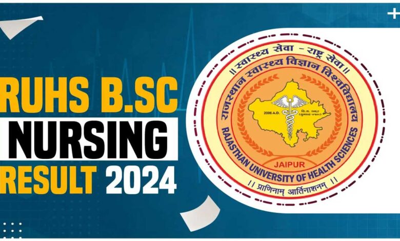 RUHS BSC Nursing Result 2024 Released