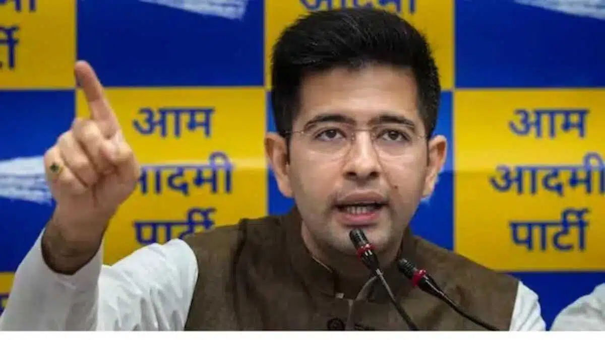 Raghav Chadha spoke on Congress-AAP alliance