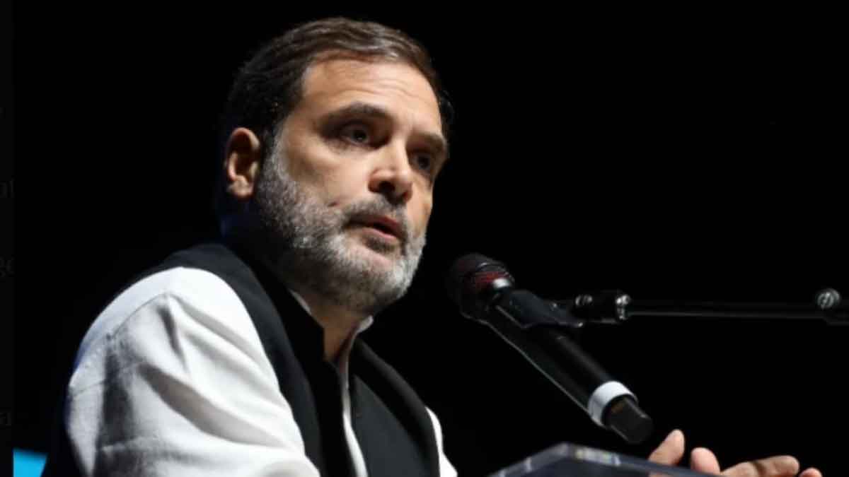 Rahul Gandhi's swipe at PM, RSS again at US event