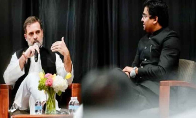 Rahul Gandhi's swipe at PM, RSS again at US event