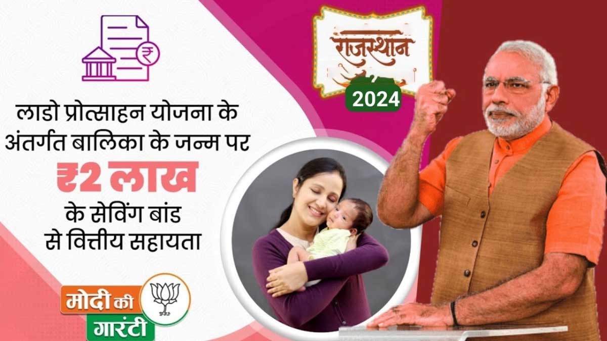 Rajasthan's Lado Protsahan Yojana Rs 1 lakh for 21 years!