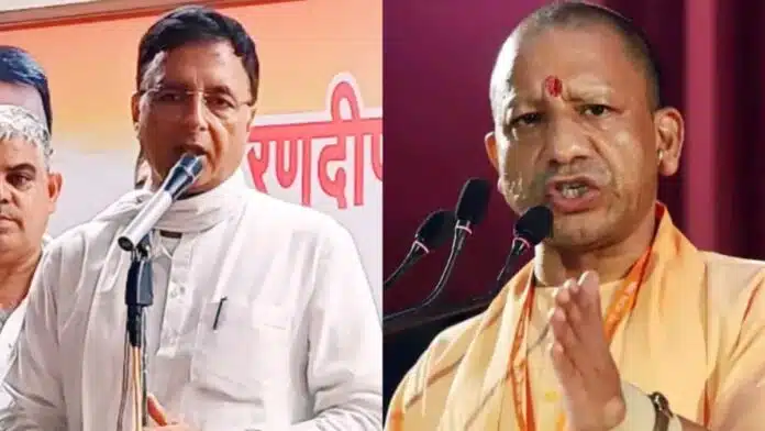 Randeep Surjewala's statement Yogi has to be kept alive!