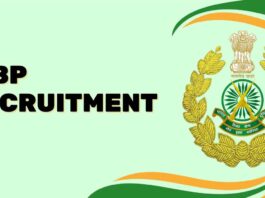 Recruitment for 545 posts in ITBP,