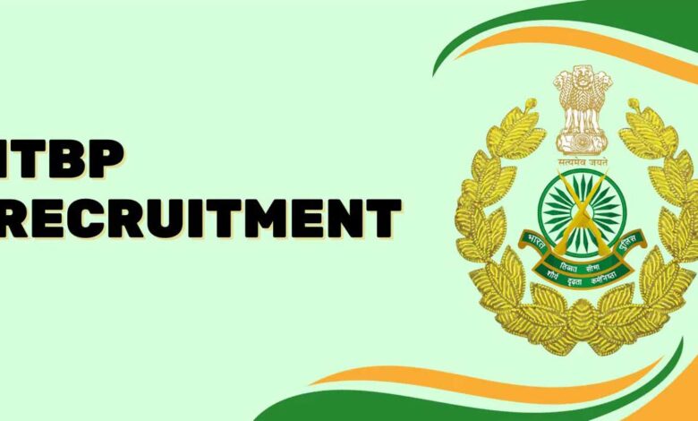 Recruitment for 545 posts in ITBP,