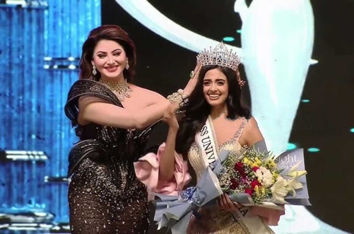 Riya Singh became the winner of Miss Universe India 2024